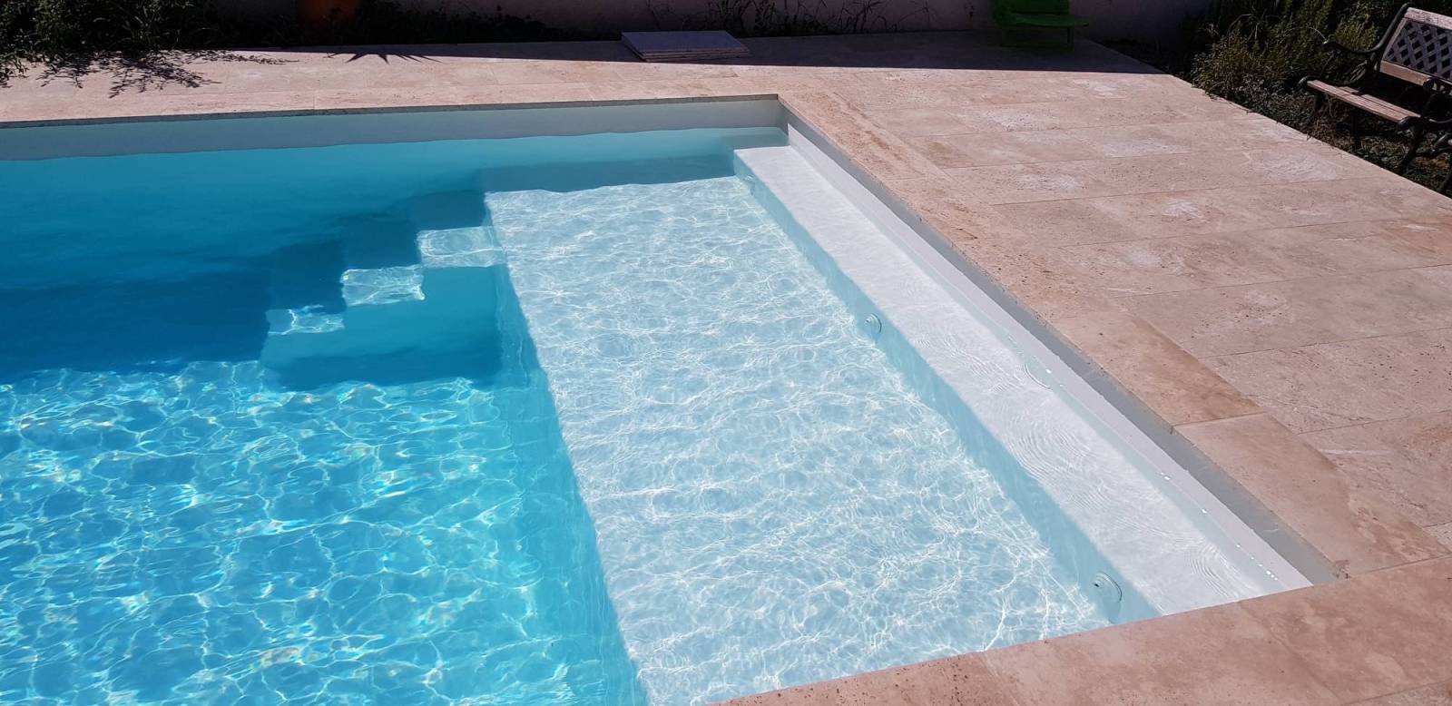 Piscine Nouméa couleur Blanc