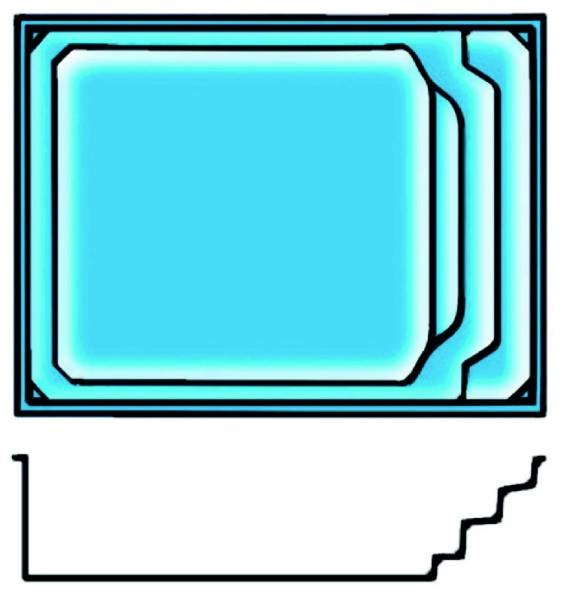 Oxilia – Piscine coque forme carré – Piscines Provence Polyester à Saint-Maximin-la-Sainte-Baume près d’Aix-en-Provence