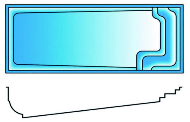 Atenea 8 et 9 – Piscine coque fond pente grand format – Piscines Provence Polyester à Saint-Maximin-la-Sainte-Baume près d’Aix-en-Provence