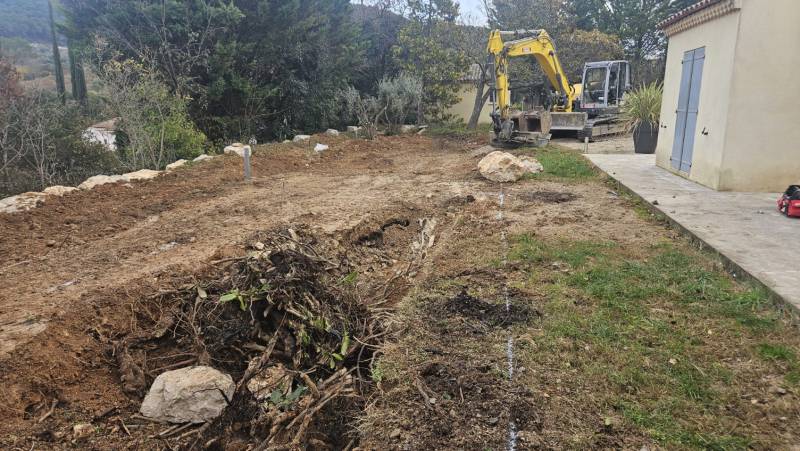 Terrassement piscine 