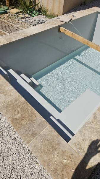 Piscine moins de10m2 à Nans Les Pins