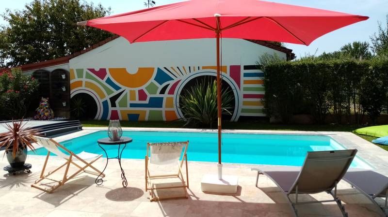 Gamme Détente 6m à 9m  – Piscine coque fond plat grand format – Piscines Provence Polyester à Brignoles près d’Aix-en-Provence