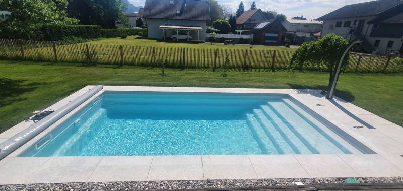 Horner Swim 6 et 7 – Piscine coque pour nage sportive – Piscines Provence Polyester à Brignoles près d’Aix-en-Provence